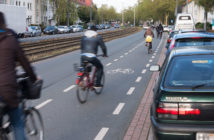 Schutzstreifen für Radfahrer