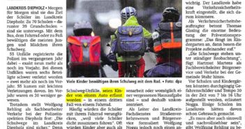 Schulweg: mit dem Fahrrad auf der sicheren Seite Kaum Unfälle im Schülerverkehr