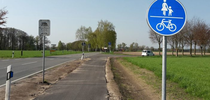 56 Meter Radweg