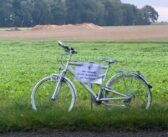 Ghostbike erinnert an der L 776 bei Bassum