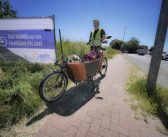 Plakataktion in Weyhe: Rad fahren auf der Fahrbahn erlaubt