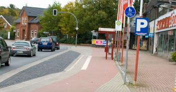 B6 in Syke: ADFC geht gegen Benutzungspflicht vor B6 Ortsdurchfahrt Syke